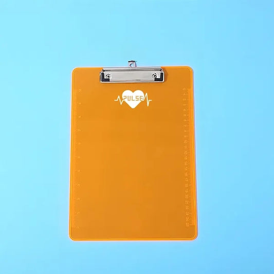 A4 Transparent Plastic Folder Board