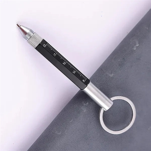 6 in 1 Multitool Tech Tool Pen with Key Ring