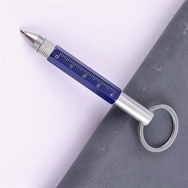 6 in 1 Multitool Tech Tool Pen with Key Ring
