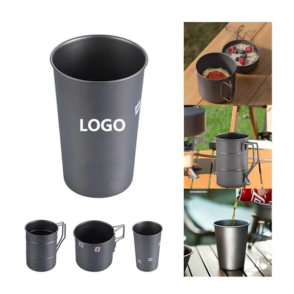 12oz Pure Titanium Mugs