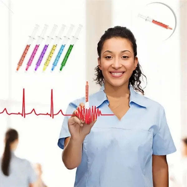 Syringe Shape Highlighter Pens
