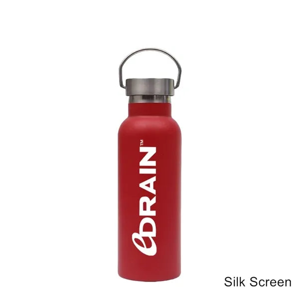 12/17/20/25 oz Insulated Sports Bottle with Stainless Lid