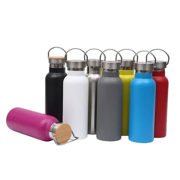 12/17/20/25 oz Insulated Sports Bottle with Stainless Lid