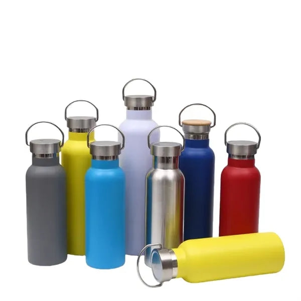 12/17/20/25 oz Insulated Sports Bottle with Stainless Lid