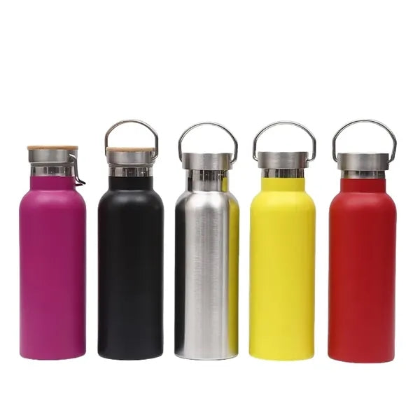 12/17/20/25 oz Insulated Sports Bottle with Stainless Lid
