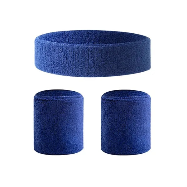ActiveFit 3pc Sweatband Set Headband & Wristbands