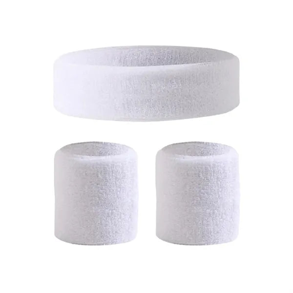 ActiveFit 3pc Sweatband Set Headband & Wristbands