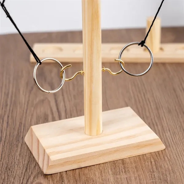Wooden Ring toss Game