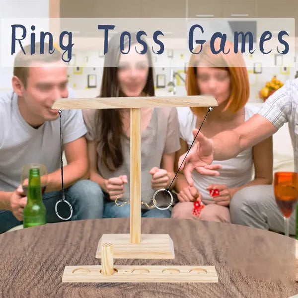 Wooden Ring toss Game