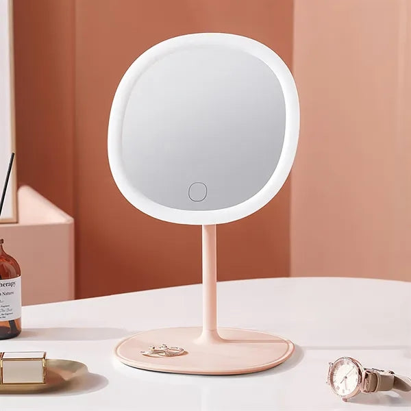 Countertop Cosmetic Makeup Mirror with Led Lights Touch Scre