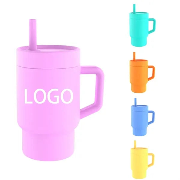 Silicone Baby Cups With Straws and Lids