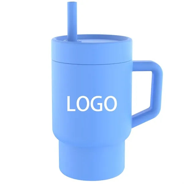 Silicone Baby Cups With Straws and Lids