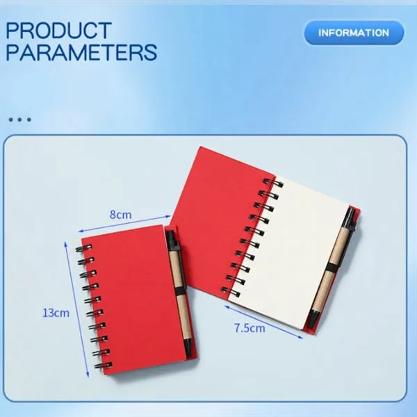 Spiral Notebook with Pen