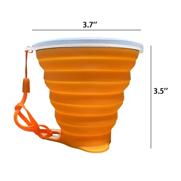 Silicone Travel Collapsible Drinking Cup