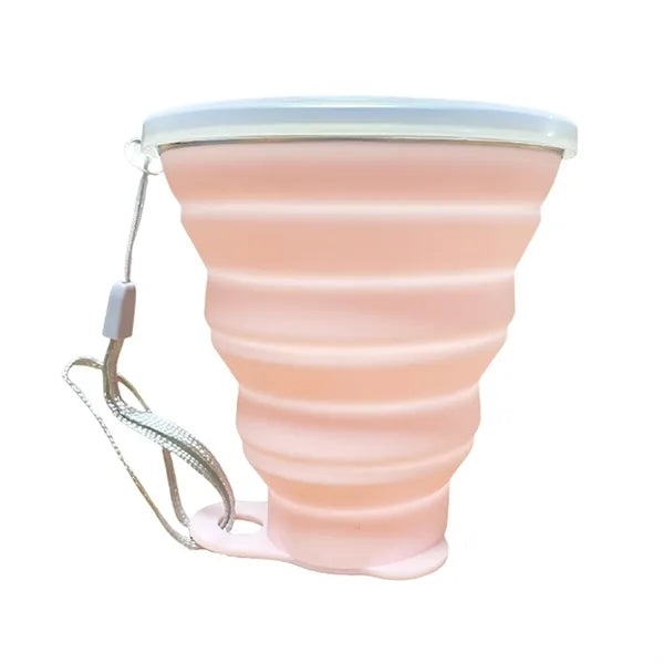 Silicone Travel Collapsible Drinking Cup