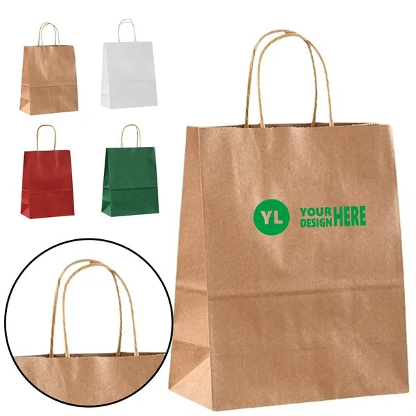 Kraft Paper Brown Eco Shopping Bag