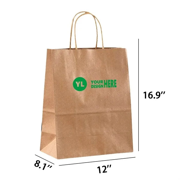 Kraft Paper Brown Eco Shopping Bag