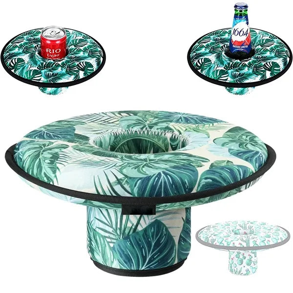 Outdoor Neoprene Floating Drink Beverage Holder
