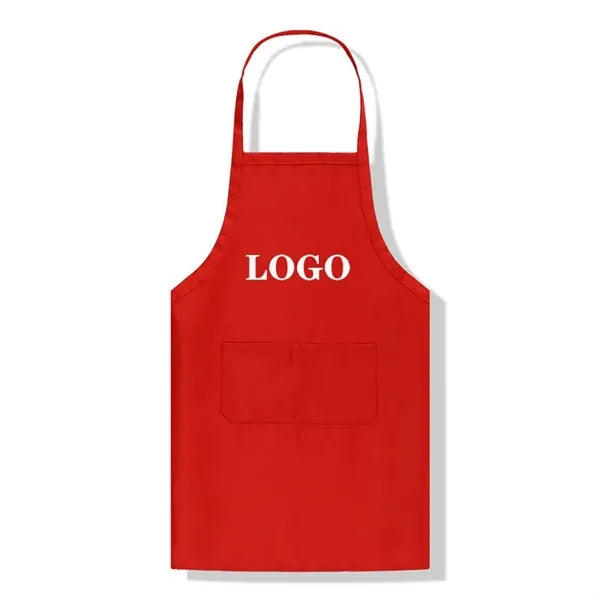 Polyester Aprons w/ Custom Logo & Pockets