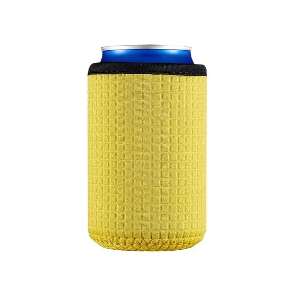 Stylish and Durable 12oz Embossed Neoprene Can Cooler