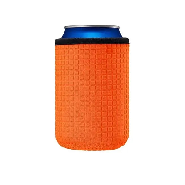 Stylish and Durable 12oz Embossed Neoprene Can Cooler