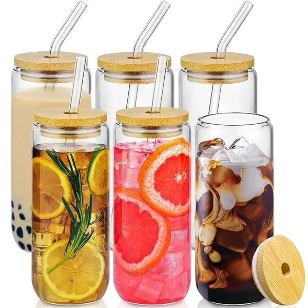 12oz Smoothie Cup With Bamboo Lid