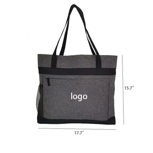 Hidden Zipper Outing Tote Bag