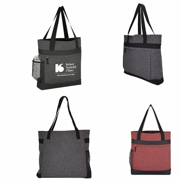 Hidden Zipper Outing Tote Bag