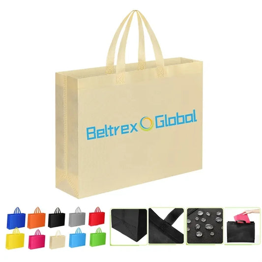 Non-woven Waterproof Tote Bag Education Large Capacity