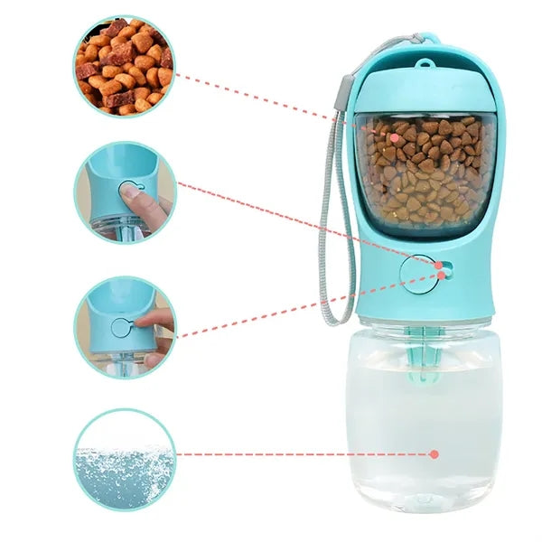 19oz 2-In-1 Pet Drinking Cup