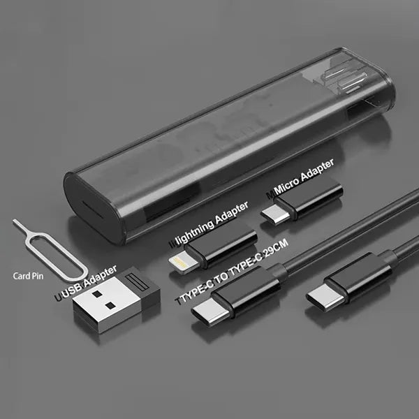 Multi-Function Data Cable Storage Set