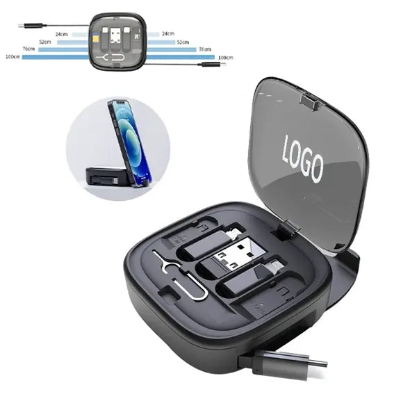 6-in-1 Multi Data Cable Storage Set