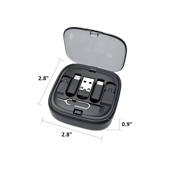 6-in-1 Multi Data Cable Storage Set