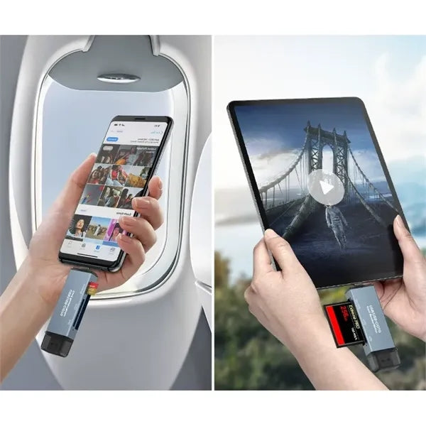 5-in-1 CF/SD/TF Card Reader