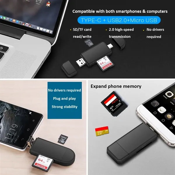 Multi-functional OTG Card Reader