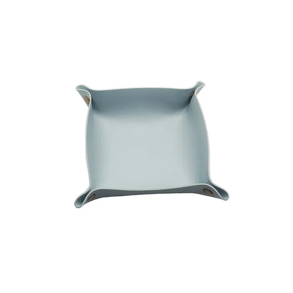 Foldable PU Leather Desk Sundries Storage Tray