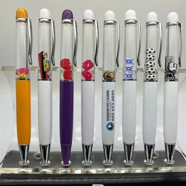 Floater Pens with Colorful Graphics