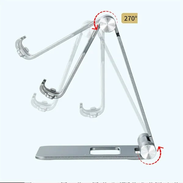 Foldable Portable Aluminum Alloy Phone Stand