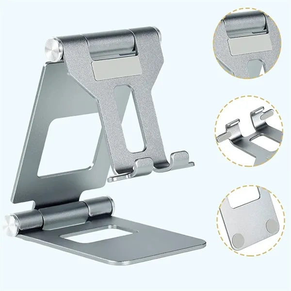 Foldable Portable Aluminum Alloy Phone Stand