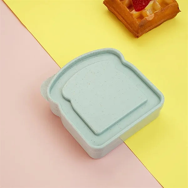 12oz Eco Wheat Toast Shaped Sandwich Box