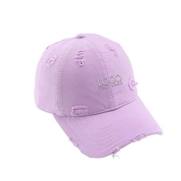 Vintage Custom Embroidery Old Hole Dad Hat