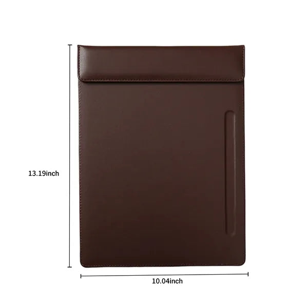 A4 PU Leather Clipboard with Strong Magnetic Closure