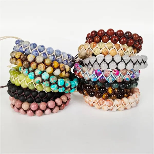 Yoga Stone Beads Bracelets