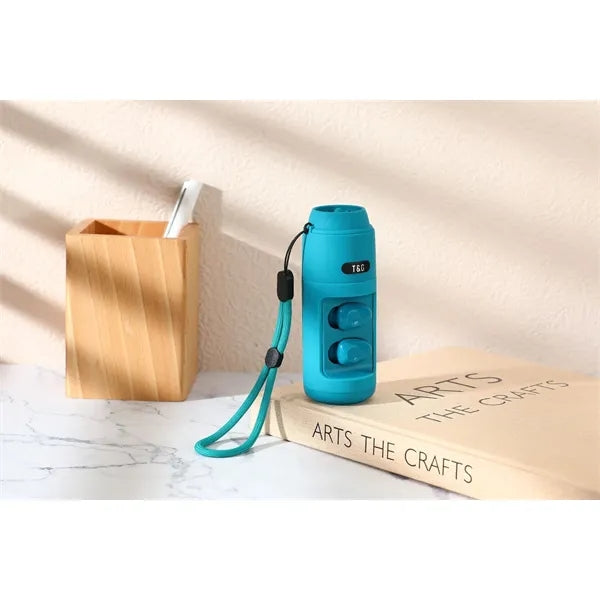Wireless Ear Buds Bluetooth Speaker