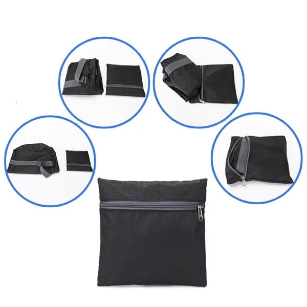 Pull Rod Folding Travel Storage Aircraft Bag