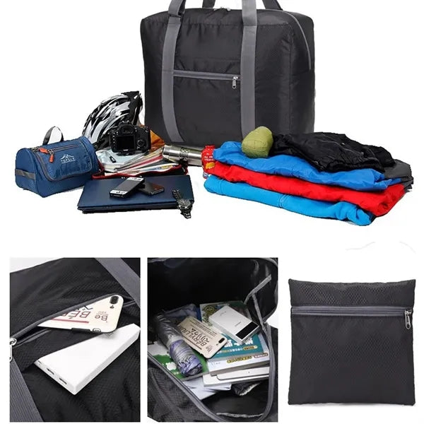 Pull Rod Folding Travel Storage Aircraft Bag