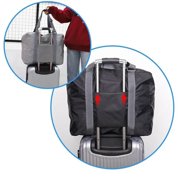 Pull Rod Folding Travel Storage Aircraft Bag