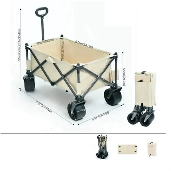 Collapsible Folding Wagon Cart
