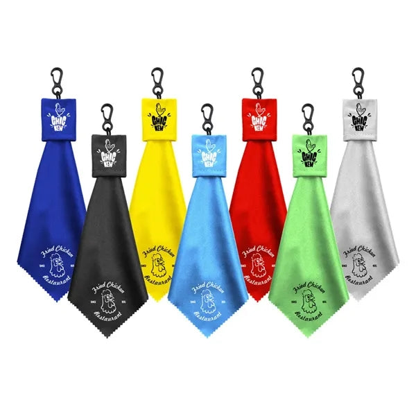 Microfiber Cleaning Cloth with Pouch