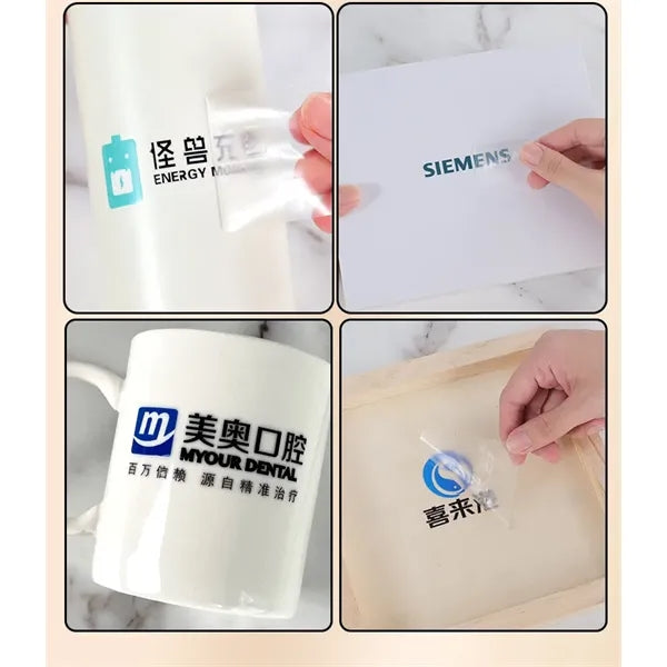 UV Clear Transfer Sticker Decals